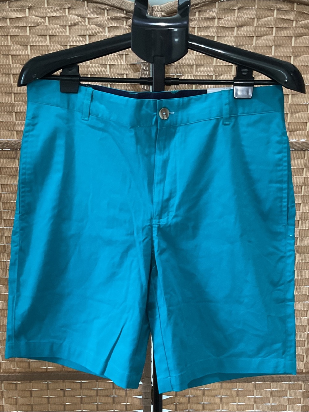 Tailorbyrd Aqua Flat-Front Men's Shorts